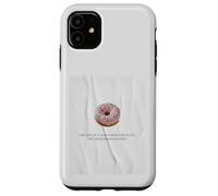 Citation drôle de Donut The Sweet Spot Between Joy and Sadness Coque pour iPhone 11