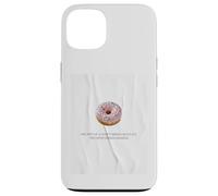 Citation drôle de Donut The Sweet Spot Between Joy and Sadness Coque pour iPhone 13