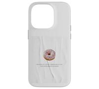 Citation drôle de Donut The Sweet Spot Between Joy and Sadness Coque pour iPhone 14 Pro