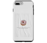 Citation drôle de Donut The Sweet Spot Between Joy and Sadness Coque pour iPhone 7 Plus/8 Plus