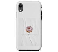Citation drôle de Donut The Sweet Spot Between Joy and Sadness Coque pour iPhone XR