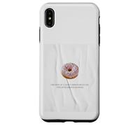 Citation drôle de Donut The Sweet Spot Between Joy and Sadness Coque pour iPhone XS Max