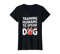 Citation drôle de Dressage de Chien T-Shirt Graphique avec Valeur
