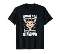 Citation drôle de girafe - awesome animal pun meme I love girafe T-Shirt