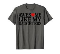 Citation drôle de la fête des parents génial comme mes filles T-Shirt