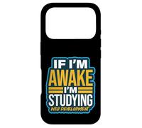 Citation drôle de Session d'étude de Codage de développement Web Coque pour iPhone 17 Pro