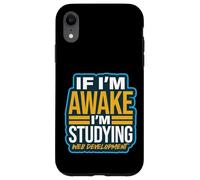 Citation drôle de Session d'étude de Codage de développement Web Coque pour iPhone XR