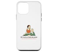 Citation drôle de Yoga Bretzel Coque pour iPhone 12 Mini
