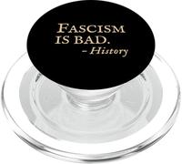 Citation drôle d'histoire Sarcastique Anti-fascisme PopSockets PopGrip pour MagSafe