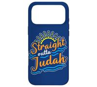 Citation drôle hébraïque israélite Tout Droit Sortie Judah Fier Juif Coque pour iPhone 17 Pro Max