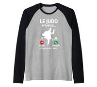 Citation Drôle Judo Arts Martiaux pour Un Judoka Manche Raglan