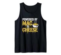 Citation drôle Macaronis Fromage Powered by Mac & Cheese Débardeur
