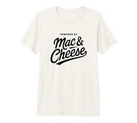 Citation drôle Macaronis Fromage Powered by Mac & Cheese T-Shirt Haut de Gamme