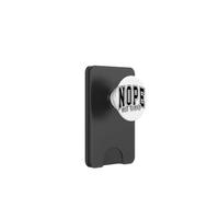 Citation Drôle Non Pas Aujourd'hui Humour Sarcastique PopSockets PopWallet pour MagSafe