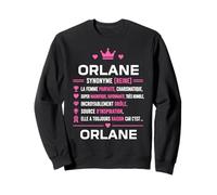Citation Drole orlane Humour définition prénom orlane Sweatshirt