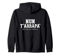 Citation Drôle Slang Romanesco du Dialecte de Rome Sweat à Capuche