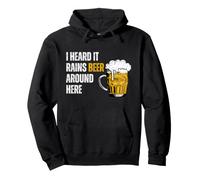 Citation drôle sur la bière, il pleut de la bière par Ici Sweat à Capuche