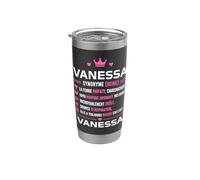 Citation drole vanessa Humour définition prénom vanessa Gobelet isotherme en acier inoxydable double paroi
