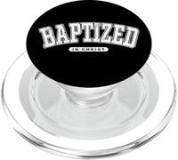 Citation du baptême en Christ/Jésus lavé la Vie baptisée PopSockets PopGrip pour MagSafe