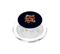 Citation du Bien-être de l'instructeur de méditation et de Yoga de l'esprit, du Corps, de l'âme PopSockets PopGrip pour MagSafe