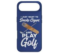 Citation du Golfeur Professionnel « I Just Want to Smoke Cigars and Play Golf » Coque pour iPhone Air