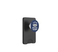 Citation du Pasteur « I Love My White Collar Job » Christian Believer PopSockets PopWallet pour MagSafe