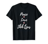 Citation du propriétaire de Chien Peace Love Shih Tzus T-Shirt