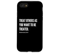 Citation du verset biblique Treat Others as You Want to be Treated Coque pour iPhone SE (2020) / 7 / 8