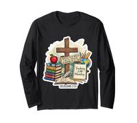 Citation du Verset de la Bible Christian Teaching is My Ministry Manche Longue
