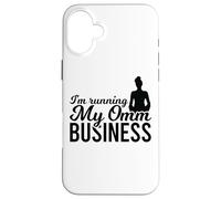 Citation d'un passionné de Yoga Yogi Girls Coque pour iPhone 16 Plus