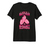 Citation d'une Danseuse de Ballet motivée T-Shirt Haut de Gamme