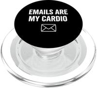 Citation Emails are My Cardio Work from Home PopSockets PopGrip pour MagSafe