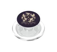 Citation en Forme de cœur « Community is The Spell Birds » PopSockets PopGrip pour MagSafe