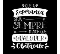 Citation en portugais brésilien L' est toujours plus grand que n'importe quel obstacle, mais un sourire aimable ne sauve jamais. Stickers artistiques en vinyle 49.2x58.9cm Blanc