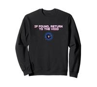 Citation Espace Cosmique Retour au Vide Sweatshirt