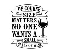 citation et dicton sur le vin mis en valeur Stickers gravés 49.2x59.2cm Embellissement mural Noir