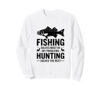Citation Fishing Solves Most of My Problems Sweatshirt