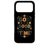 Citation Florale God is Good All The Time Coque pour iPhone 17 Pro Max