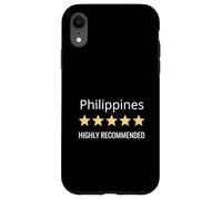 Citation Fortement recommandée aux Philippines pour Les Voyages en Asie Coque pour iPhone XR