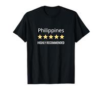 Citation Fortement recommandée aux Philippines pour Les Voyages en Asie T-Shirt