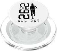 Citation Full Marathon Runner 26.2 Run All Day Running Men PopSockets PopGrip pour MagSafe