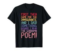 Citation Historique Contre Le fascisme Civil Courage liberté valeurs T-Shirt