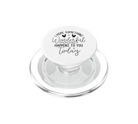 Citation « Hope Something Wonderful Happens Today » PopSockets PopGrip pour MagSafe