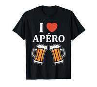 Citation humoristique Apéritif drôle amour i love apéro T-Shirt