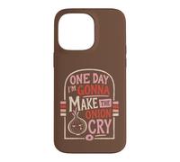 Citation Humoristique de Cuisine One Day Im Gonna Make Onion Cry Coque pour iPhone 14 Pro Max