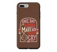Citation Humoristique de Cuisine One Day Im Gonna Make Onion Cry Coque pour iPhone 7 Plus/8 Plus