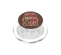Citation Humoristique de Cuisine One Day Im Gonna Make Onion Cry PopSockets PopGrip pour MagSafe