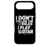 Citation Humoristique de Guitare I Don't Follow The Rules Coque pour iPhone Air