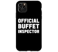 Citation Humoristique de l'inspecteur de Buffet Officiel sur Un Bateau de croisière Coque pour iPhone 11 Pro Max
