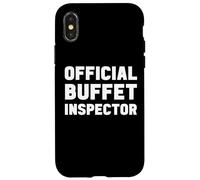 Citation Humoristique de l'inspecteur de Buffet Officiel sur Un Bateau de croisière Coque pour iPhone X/XS